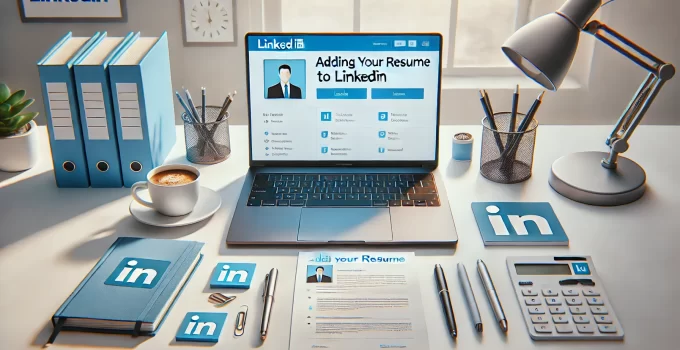 How To Add Resume to LinkedIn: Easy Guide