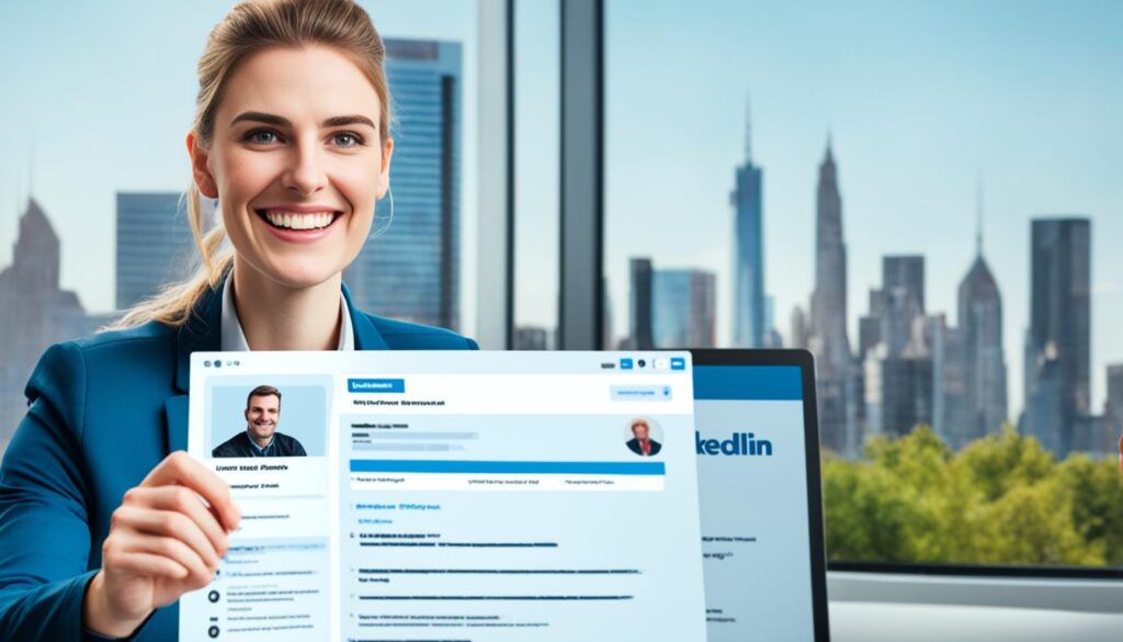 LinkedIn profile tips for uploading resume